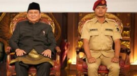 Ketua Umum Partai Gerindra Prabowo Subianto bersama Rahmad Hidayat. (Dok. Tim Media Prabowo Subianto) 
