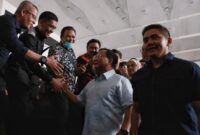 Ketua Umum Partai Gerindra Prabowo Subianto menghadiri acara konser orkestra Dewa 19 bertajuk “A Night At The Orchestra
