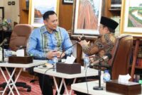 Ketua Umum Partai Demokrat Agus Harimurti Yudhoyono (kiri) dan Ketua Umum PKB Muhaimin Iskandar. (Instagram.com/@agusyudhoyono) 