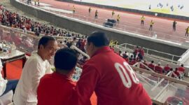 Menteri Pertahanan Prabowo Subianto bersama Presiden Jokowi dan menteri BUMN Erick Thohir. (Instagram.com/@prabowo)