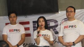 Relawan Bersama Prabowo (Bepro) mendeklarasikan dukungan kepada Ketua Umum Partai Gerindra Prabowo Subianto sebagai calon presiden presiden (capres) di Pilpres 2024. (Dok. Tim Relawan Prabowo) 
