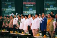Perayaan Milad ke-25 PBB yang digelar di ICE BSD, Tangerang, Minggu, 30 Juli 2023. (Dok. Tim Media Prabowo) 
