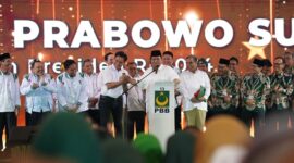 Perayaan Milad ke-25 PBB yang digelar di ICE BSD, Tangerang, Minggu, 30 Juli 2023. (Dok. Tim Media Prabowo) 
