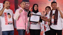 Rumah Besar Relawan Prabowo 08, Kembali disambangi oleh sekelompok organisasi. (Dok. Tim Relawan Prabowo) 
