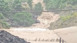 Banjir melanda dua kecamatan di Kabupaten Halmahera Tengah. (Dok. BNPB) 
