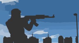 Ilustrasi Kelompok Kriminal Bersenjata (KKB). (Dok. Malukuraya.com/M. Rifai Azhari)

